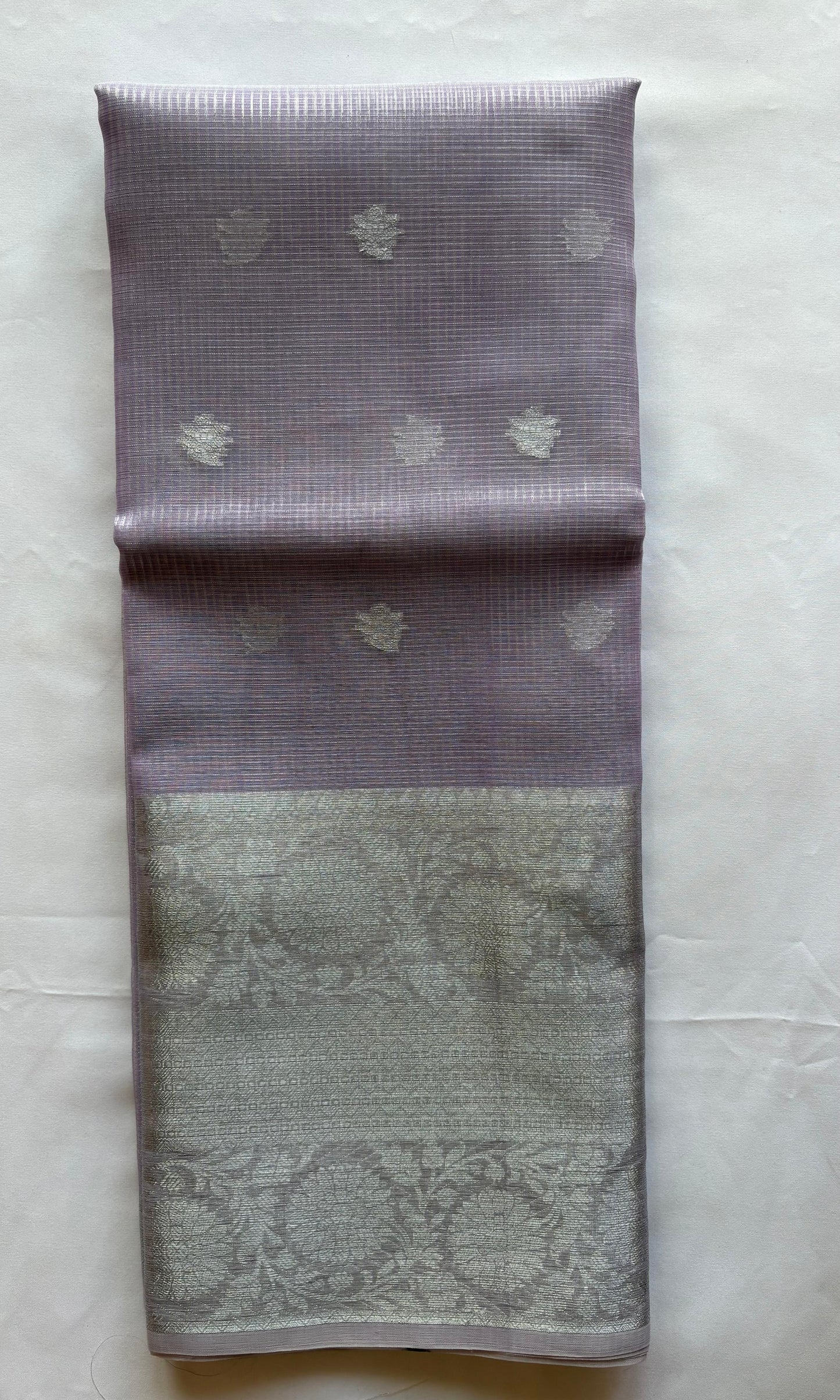 Lavendor Tissue Saree