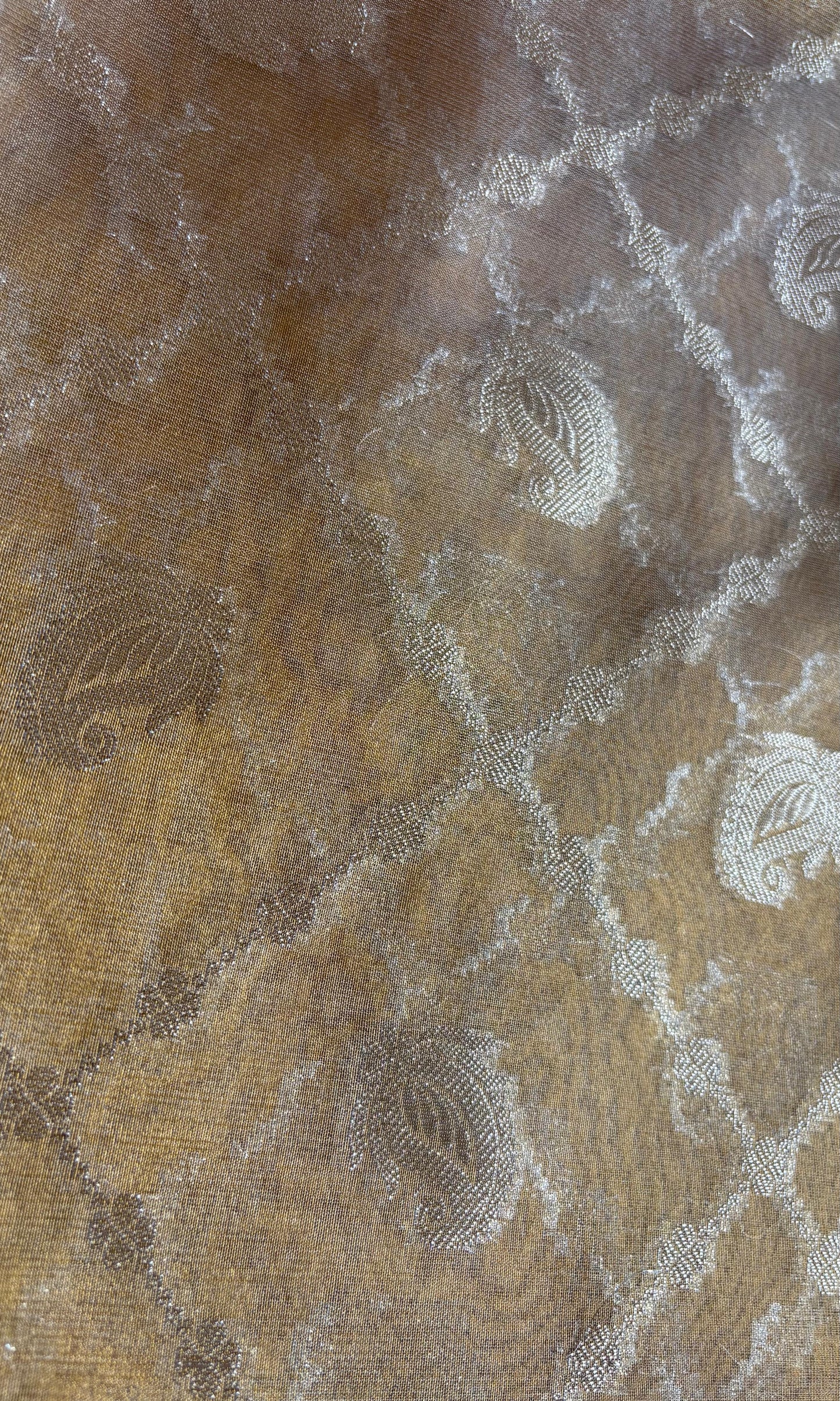 Golden Tissue Saree