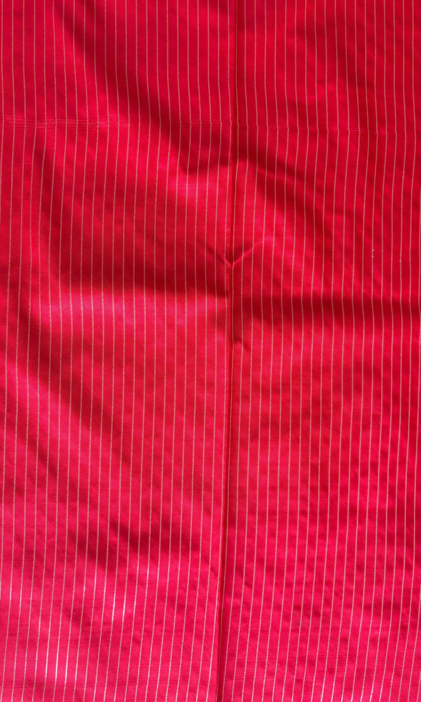 Red Mashru Saree