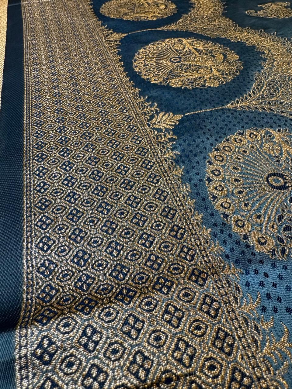 Blue Silk Saree