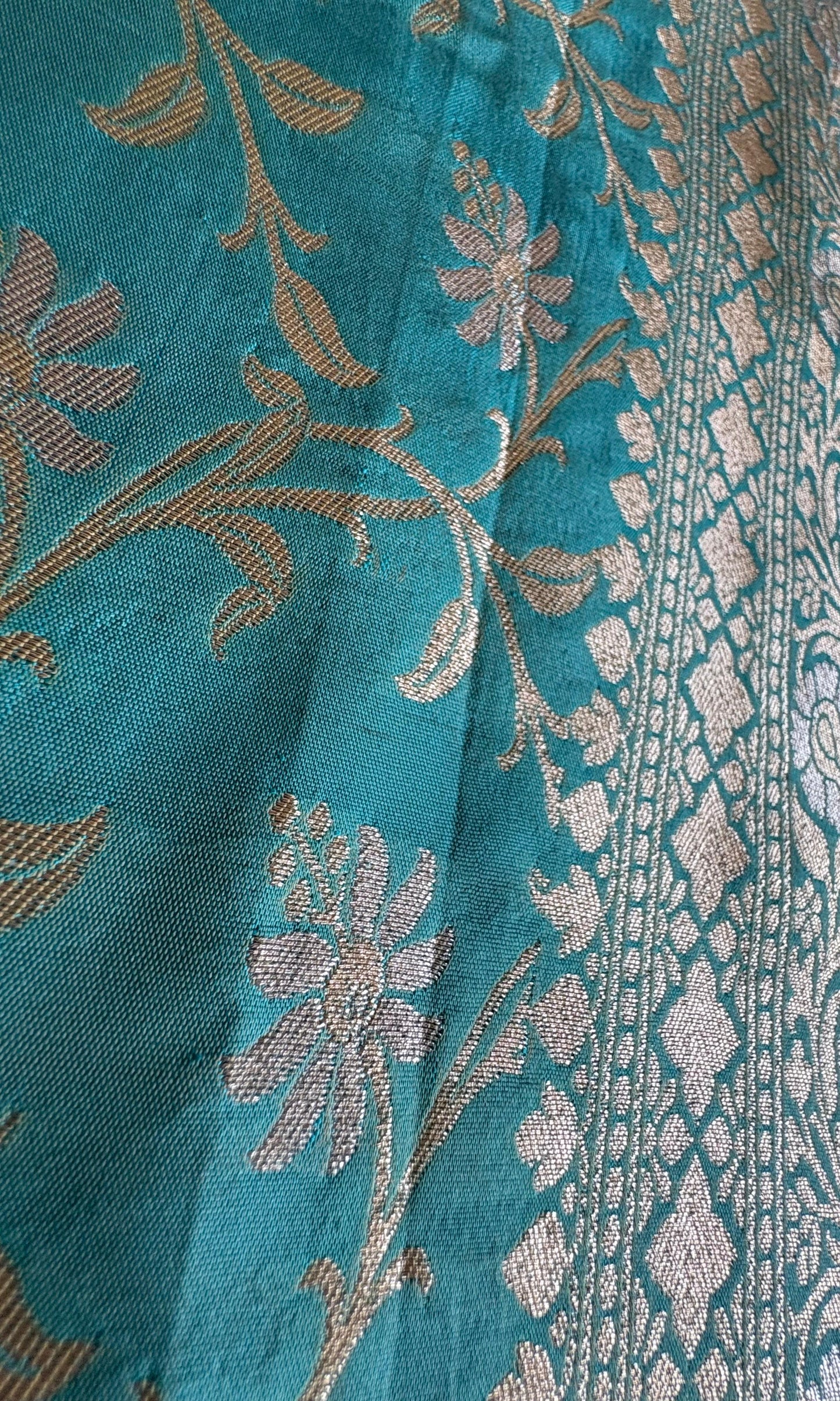 Blue Silk Saree