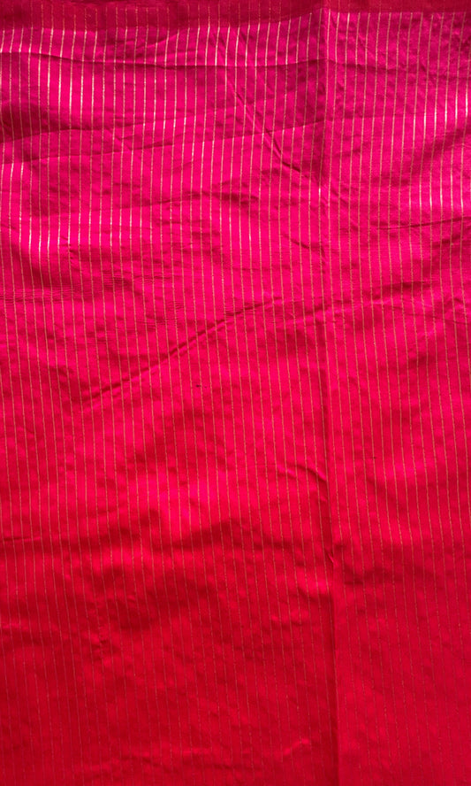 Banarasi Mashru Pink Saree