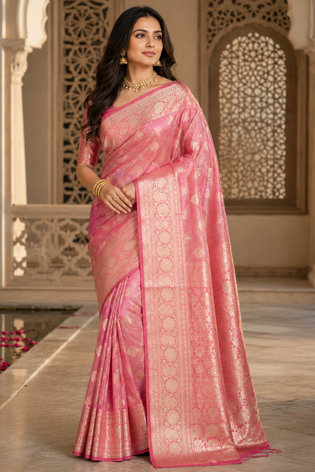 Tissue Sarees