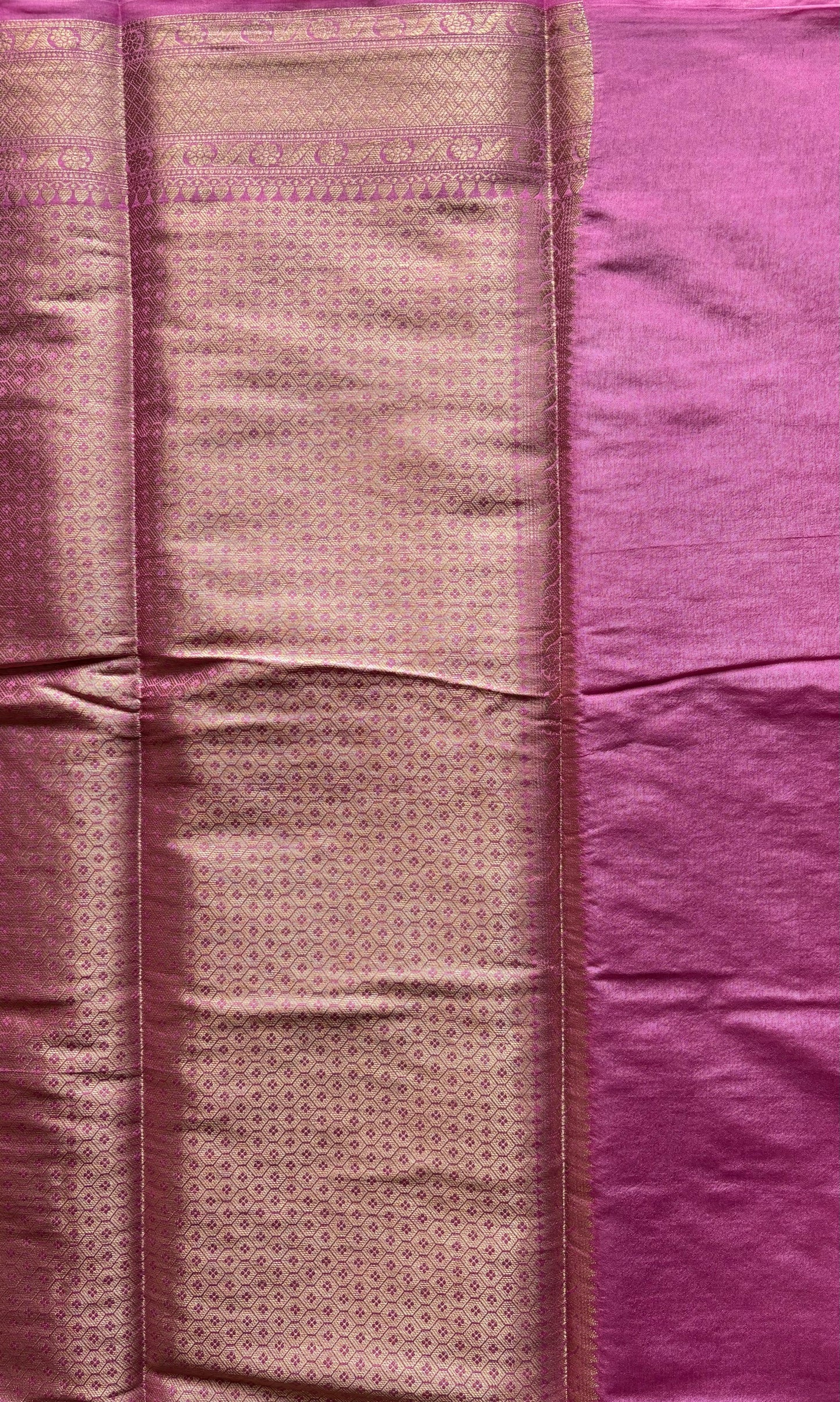 Red Mashru Silk Saree
