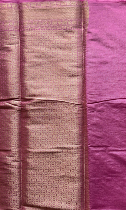 Red Mashru Silk Saree