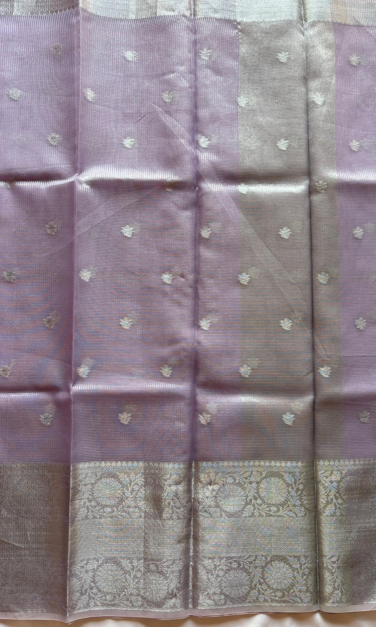 Lavendor Tissue Saree