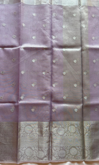 Lavendor Tissue Saree