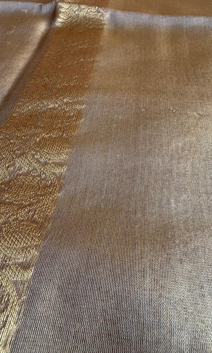 Golden Tissue Saree