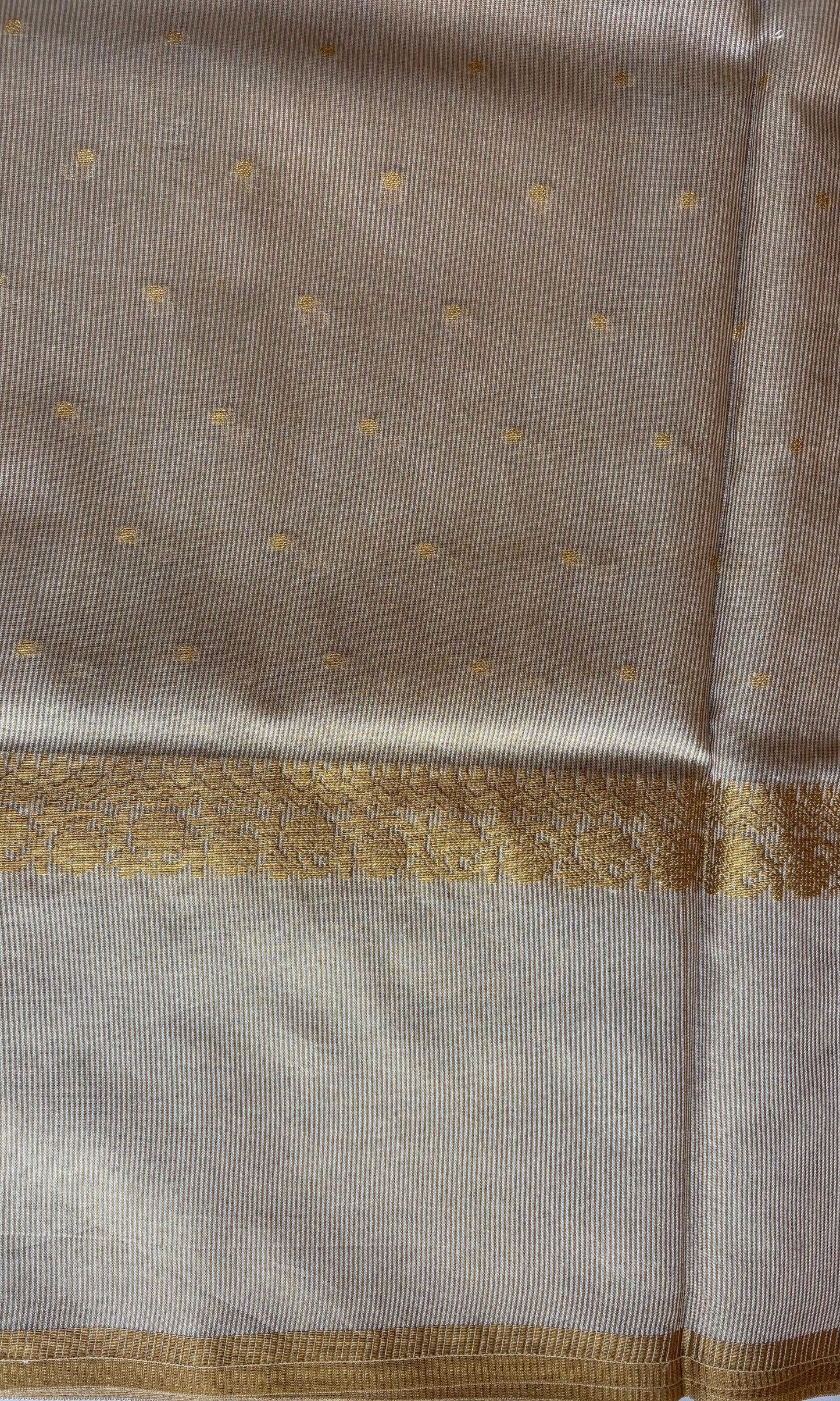 Golden Tissue Saree