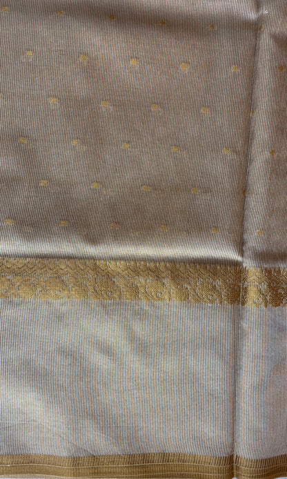 Golden Tissue Saree