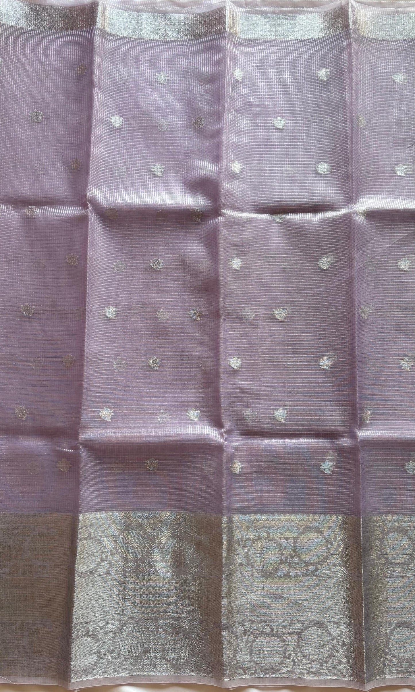 Lavendor Tissue Saree