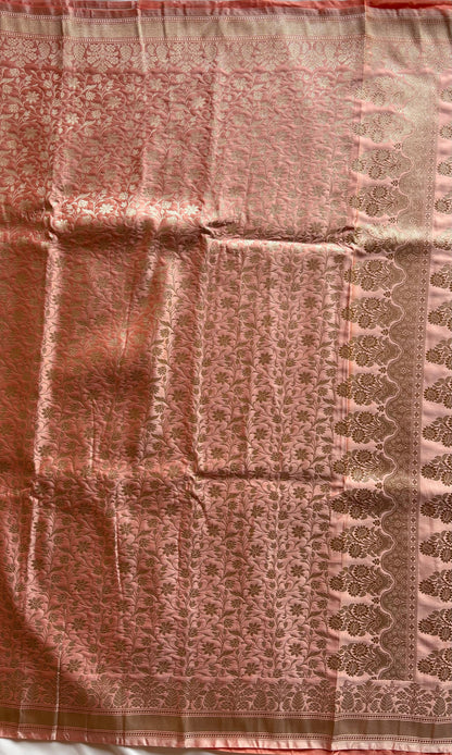 Pink Mashru Saree