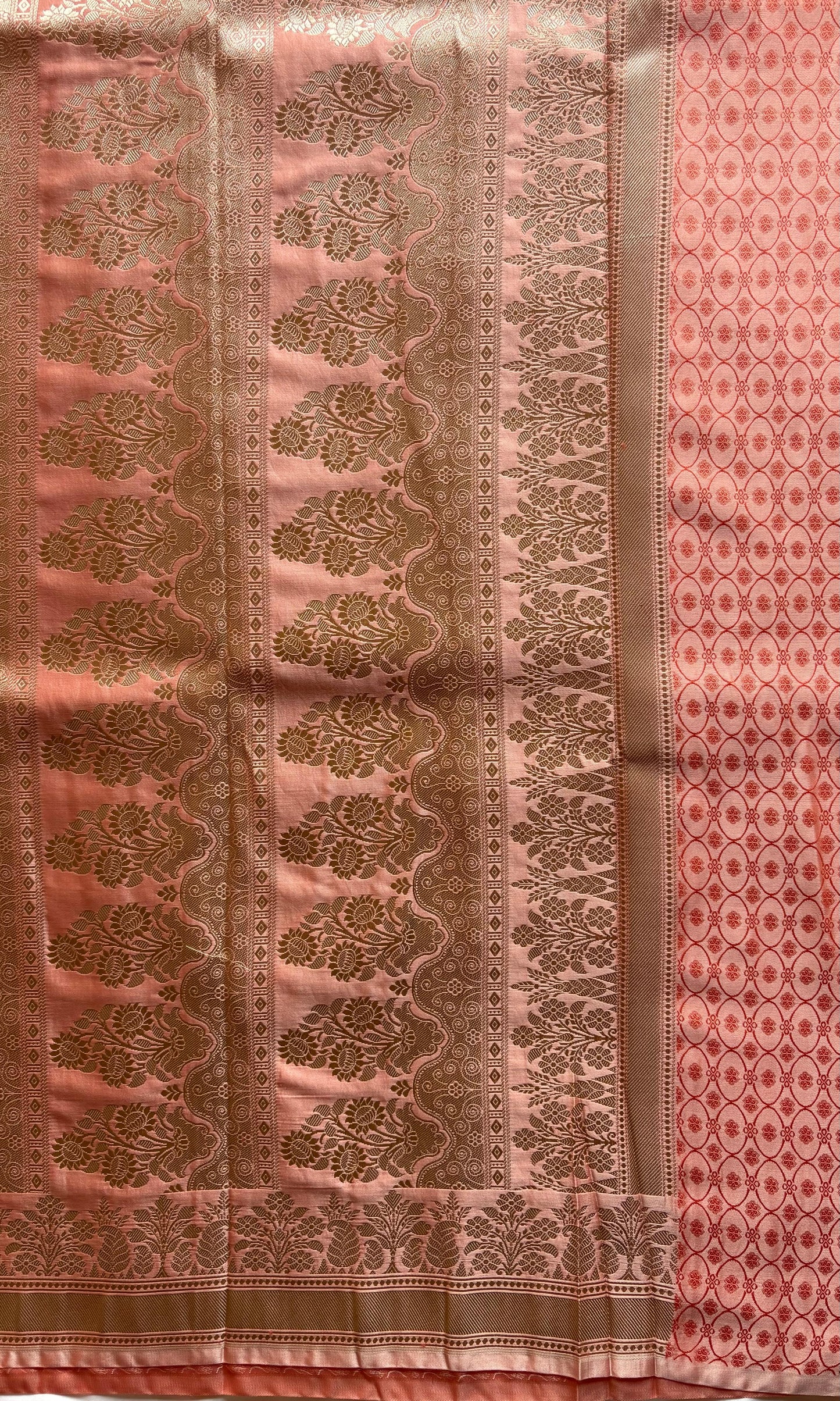 Pink Mashru Saree