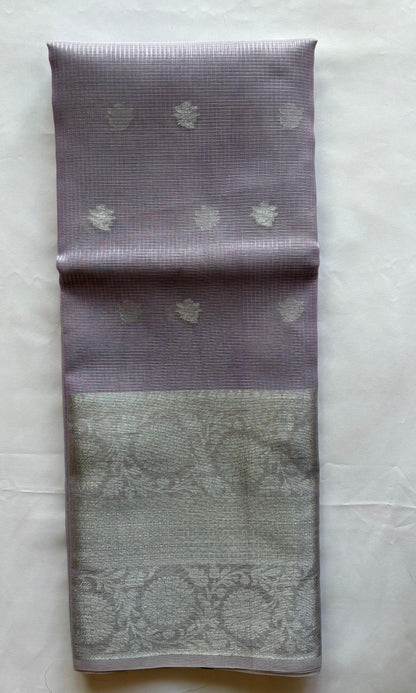 Lavendor Tissue Saree