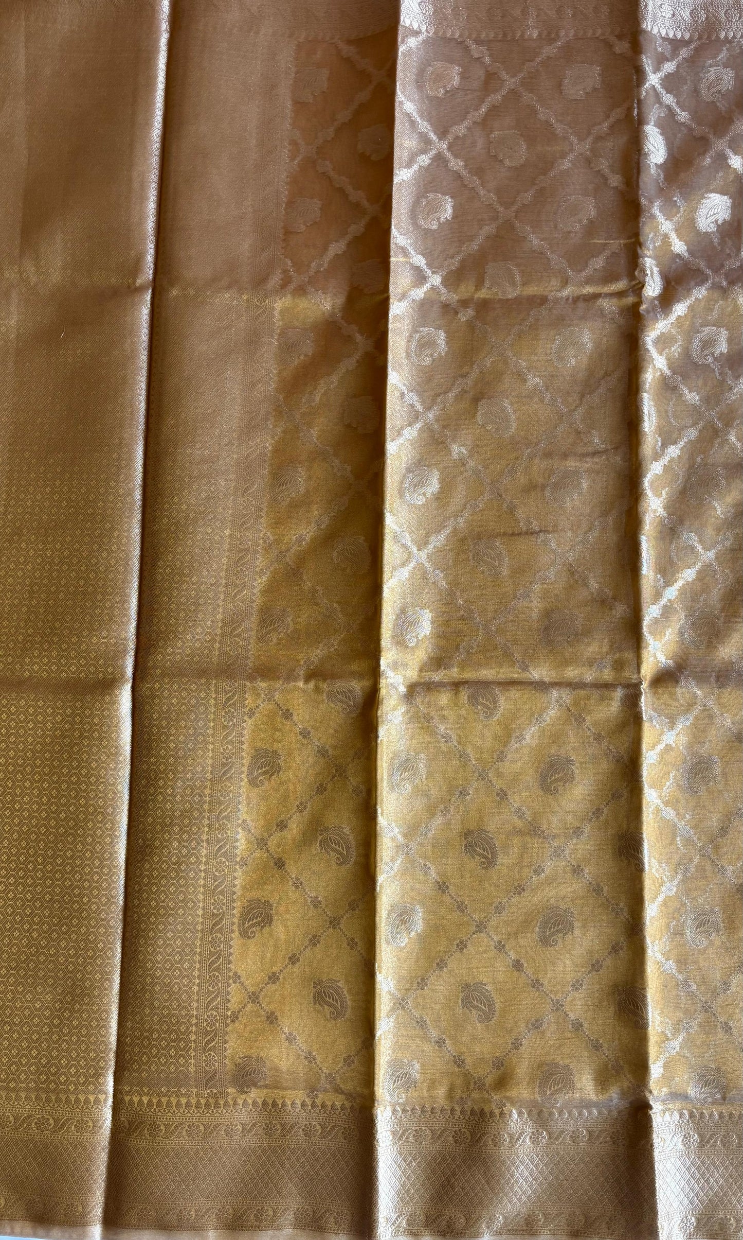 Golden Tissue Saree
