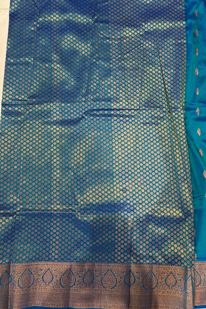 Exclusive Peacock Color Saree