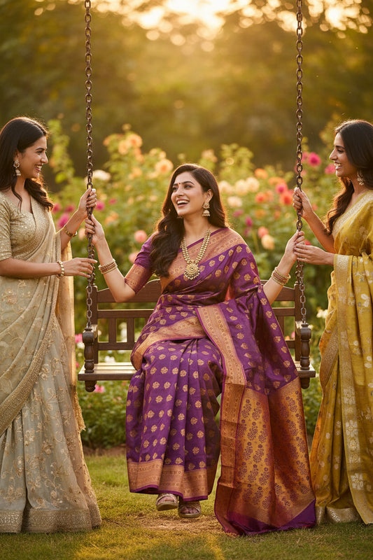 Florina Pink Saree