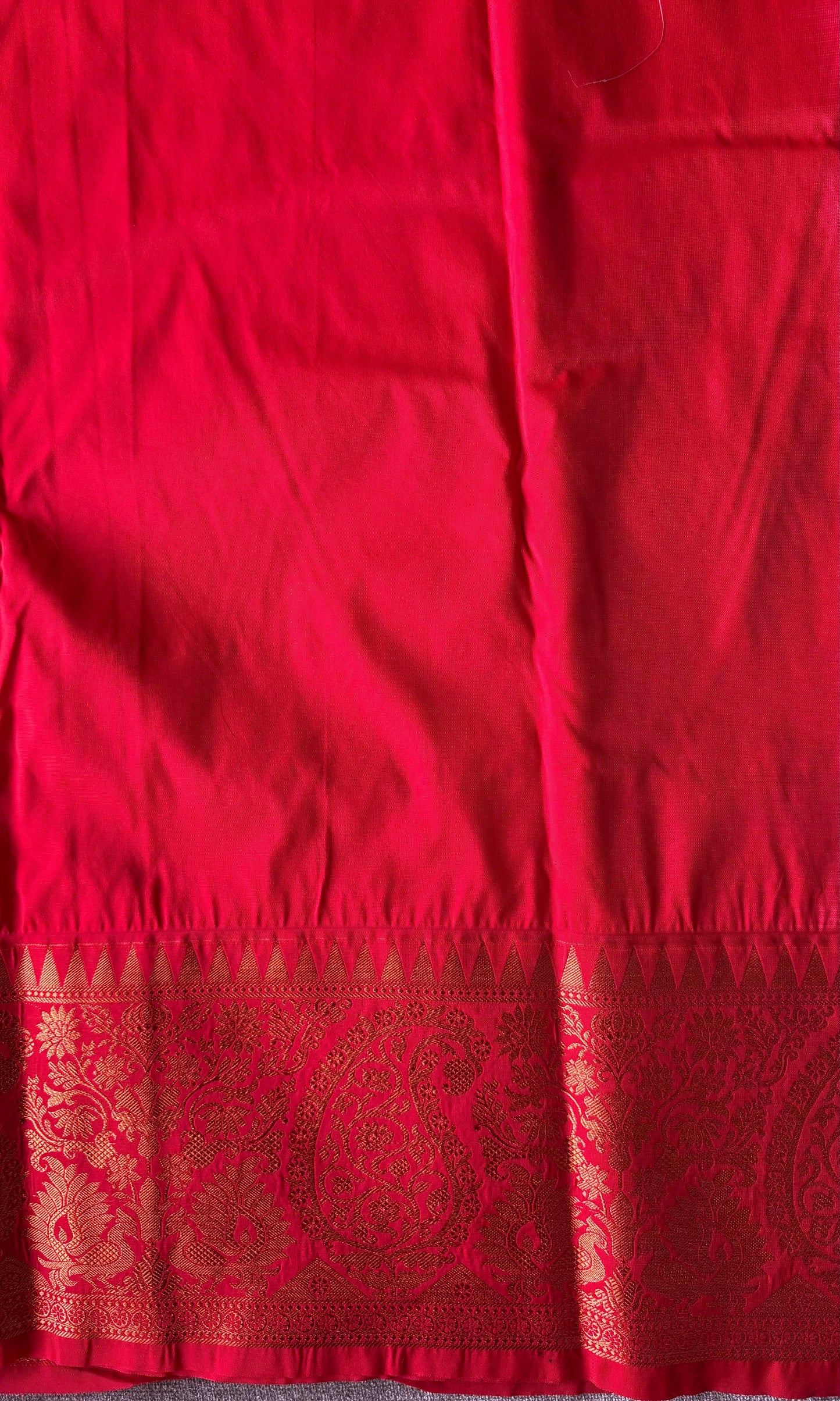 Pistachio color silk saree