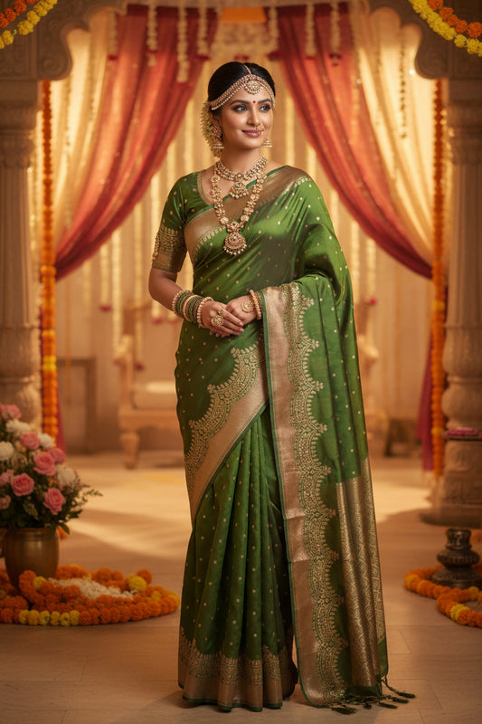 Mangali Mehandi Saree