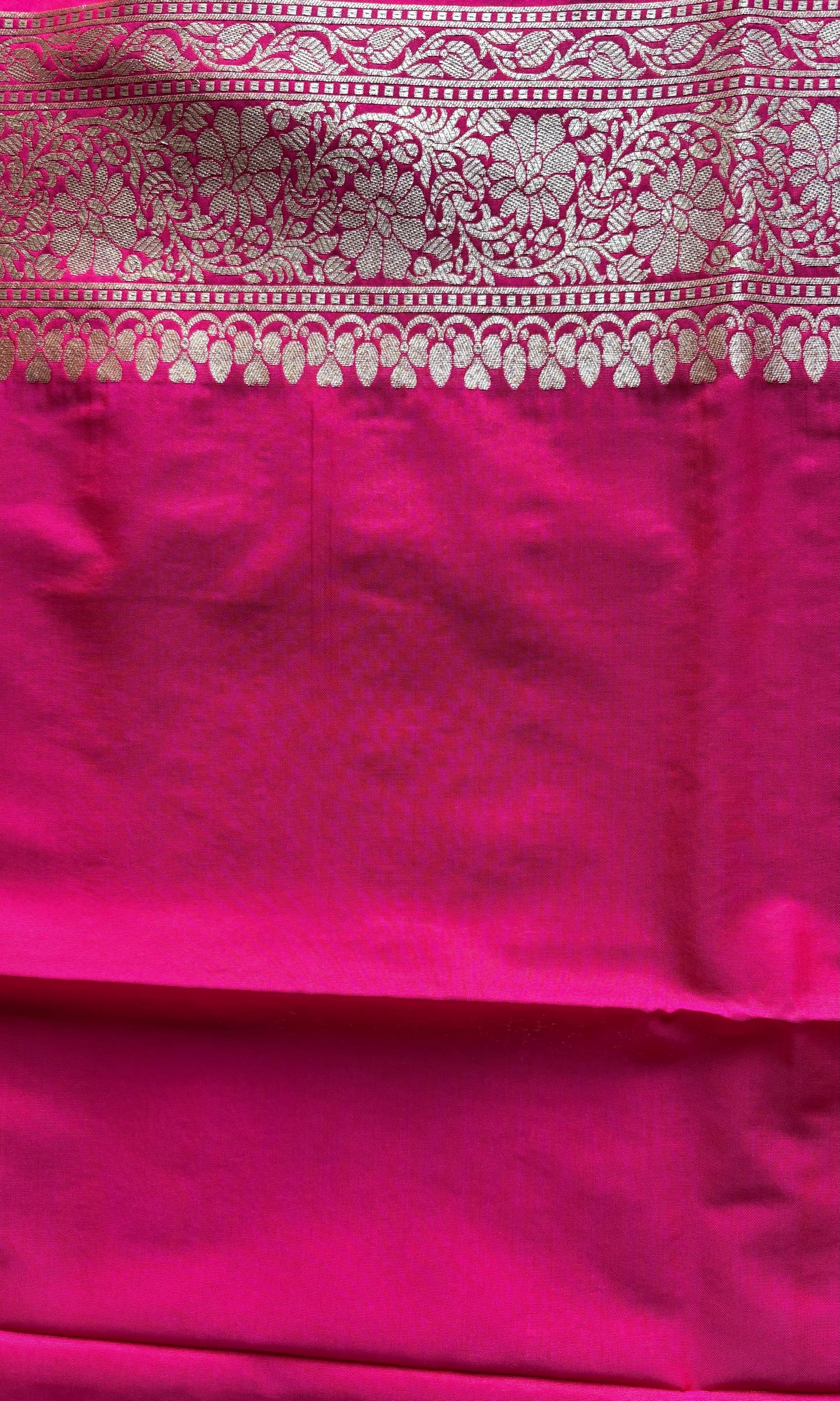 Banarsi pink mashru silk saree