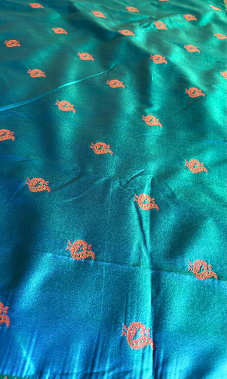 Green Paithani