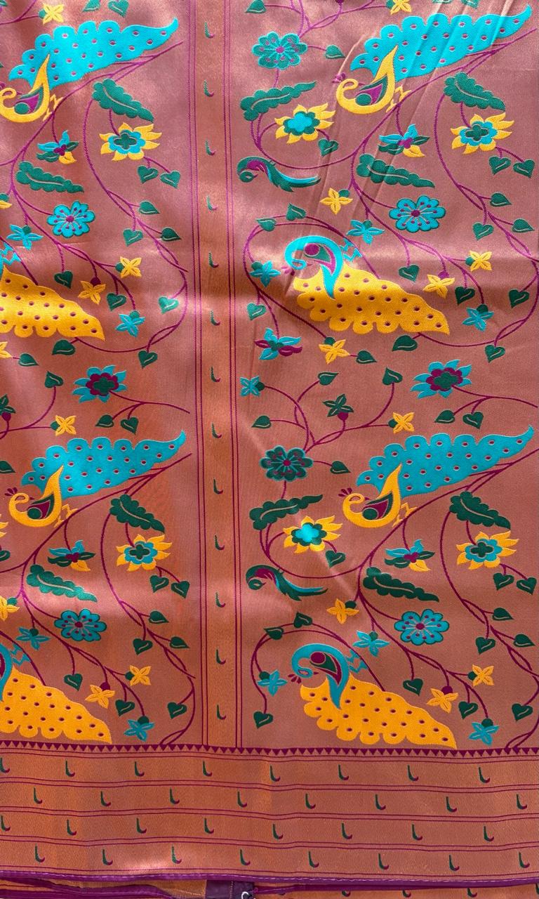 Green Paithani