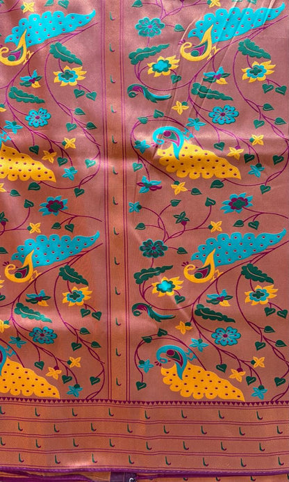 Green Paithani
