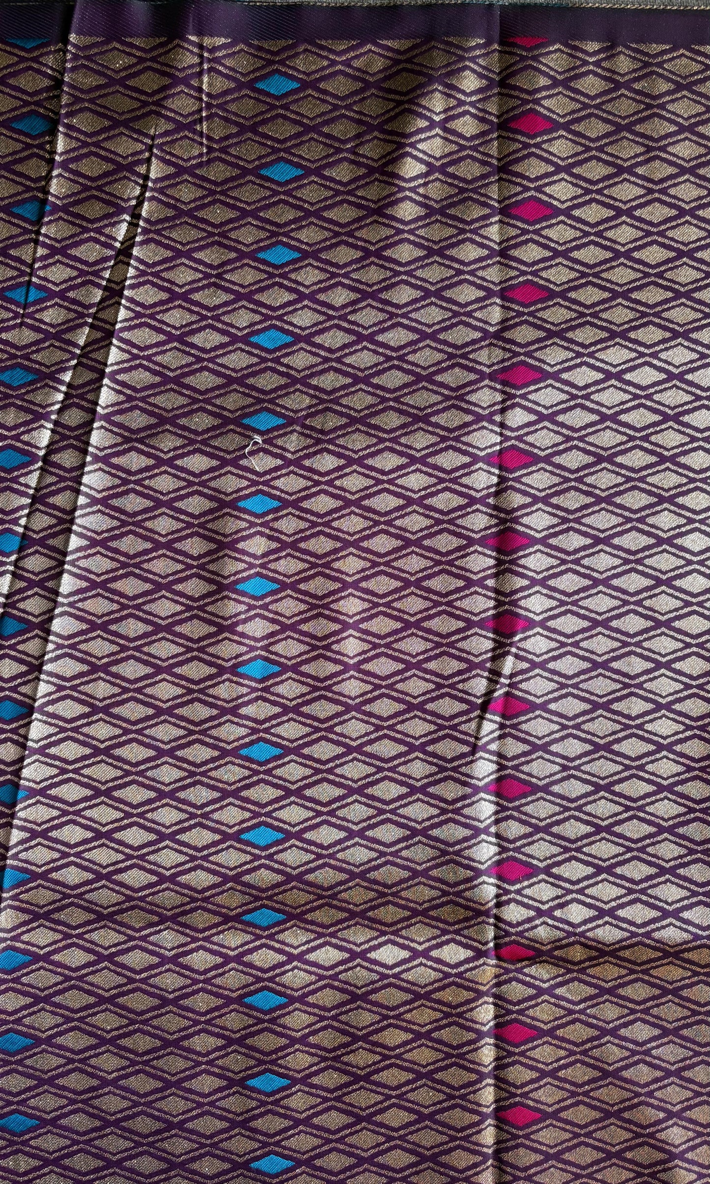 purple color paithani
