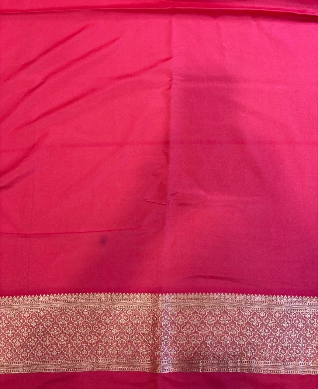 Myasoor silk pink saree