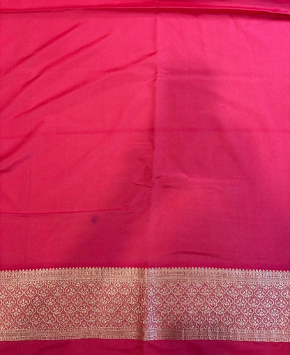 Myasoor silk pink saree