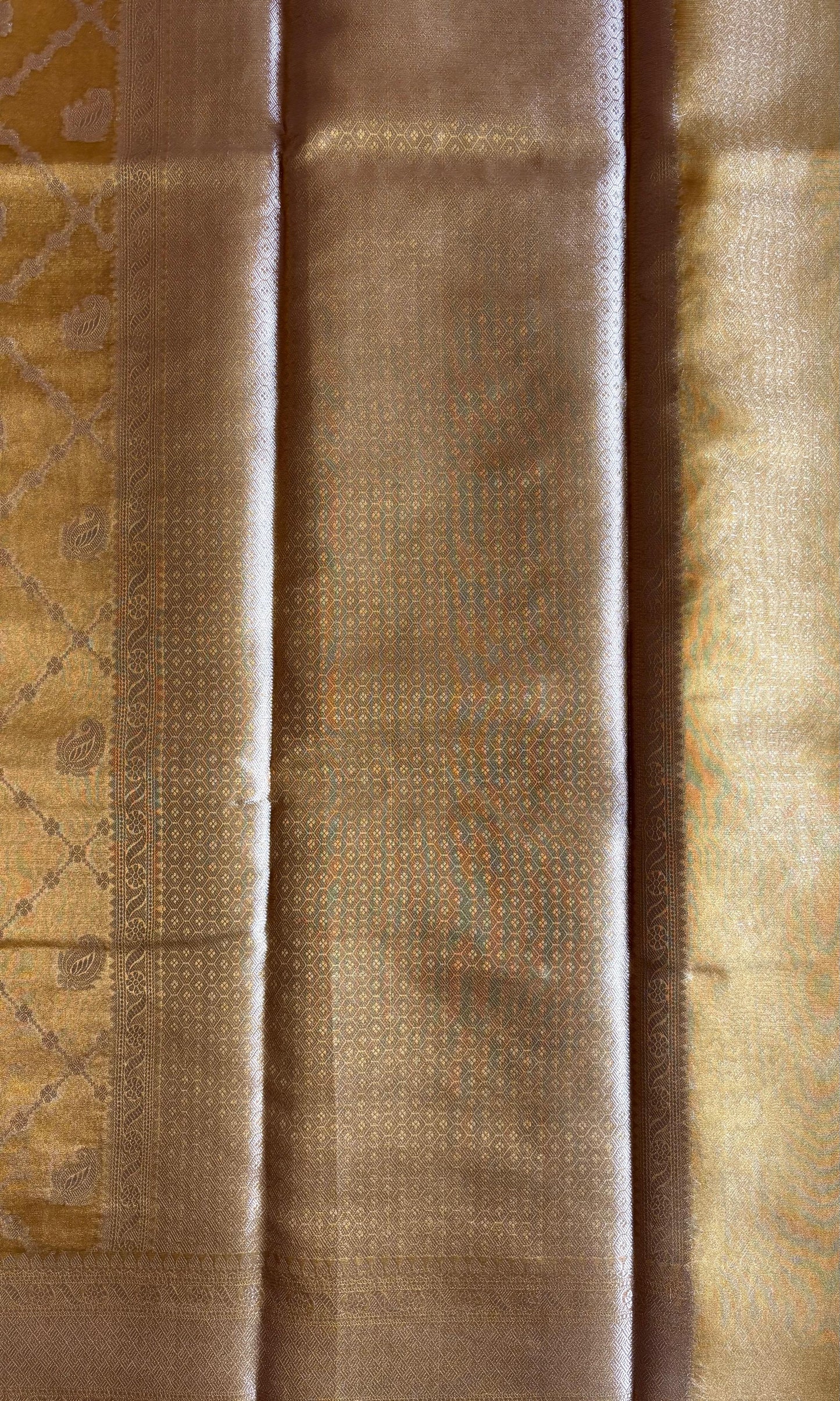 Golden Tissue Saree