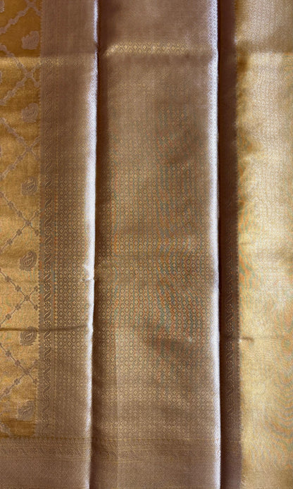 Golden Tissue Saree