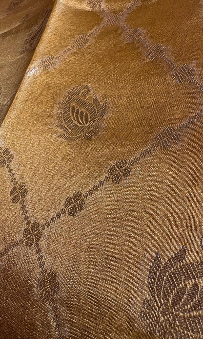 Golden Tissue Saree