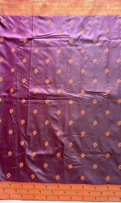 Purple color paithani