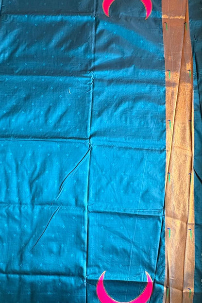 Rajmata Peacock color Paithani