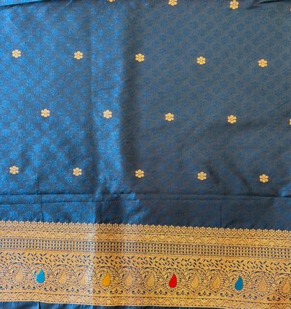 Blue Silk Saree