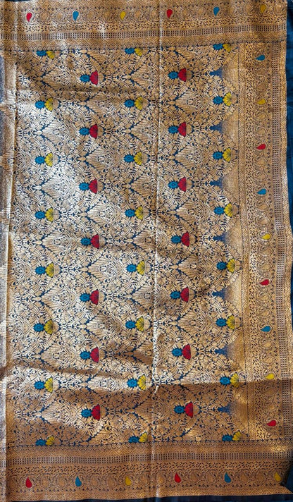 Blue Silk Saree