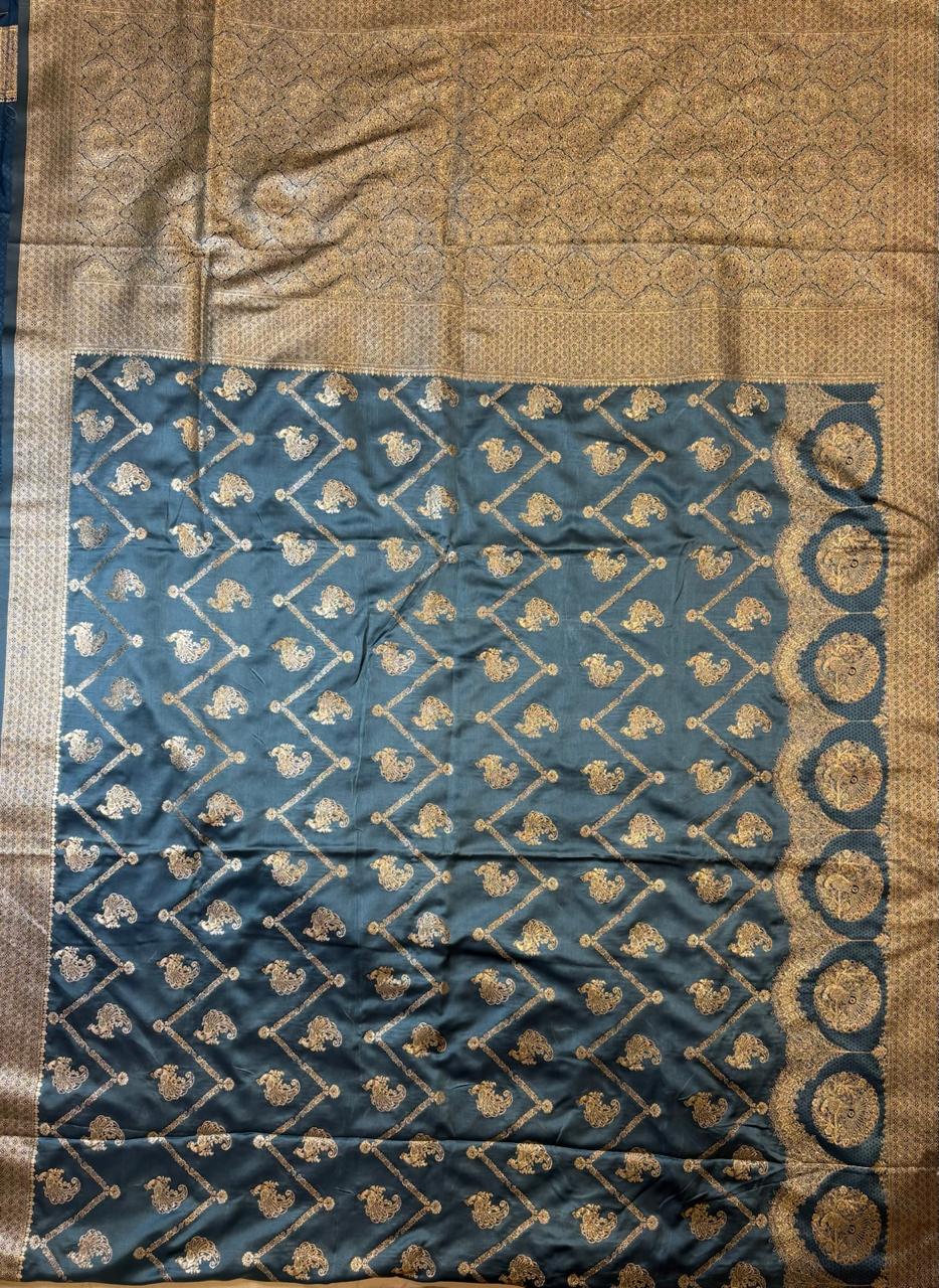 Blue Silk Saree