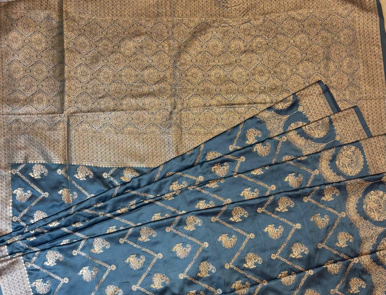 Blue Silk Saree