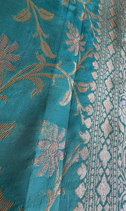 Blue Silk Saree