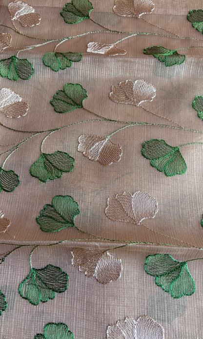 Beige Tissue Saree