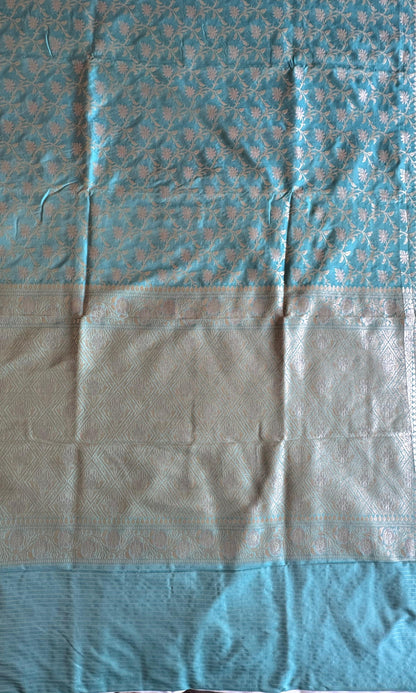 Blue Silk Saree