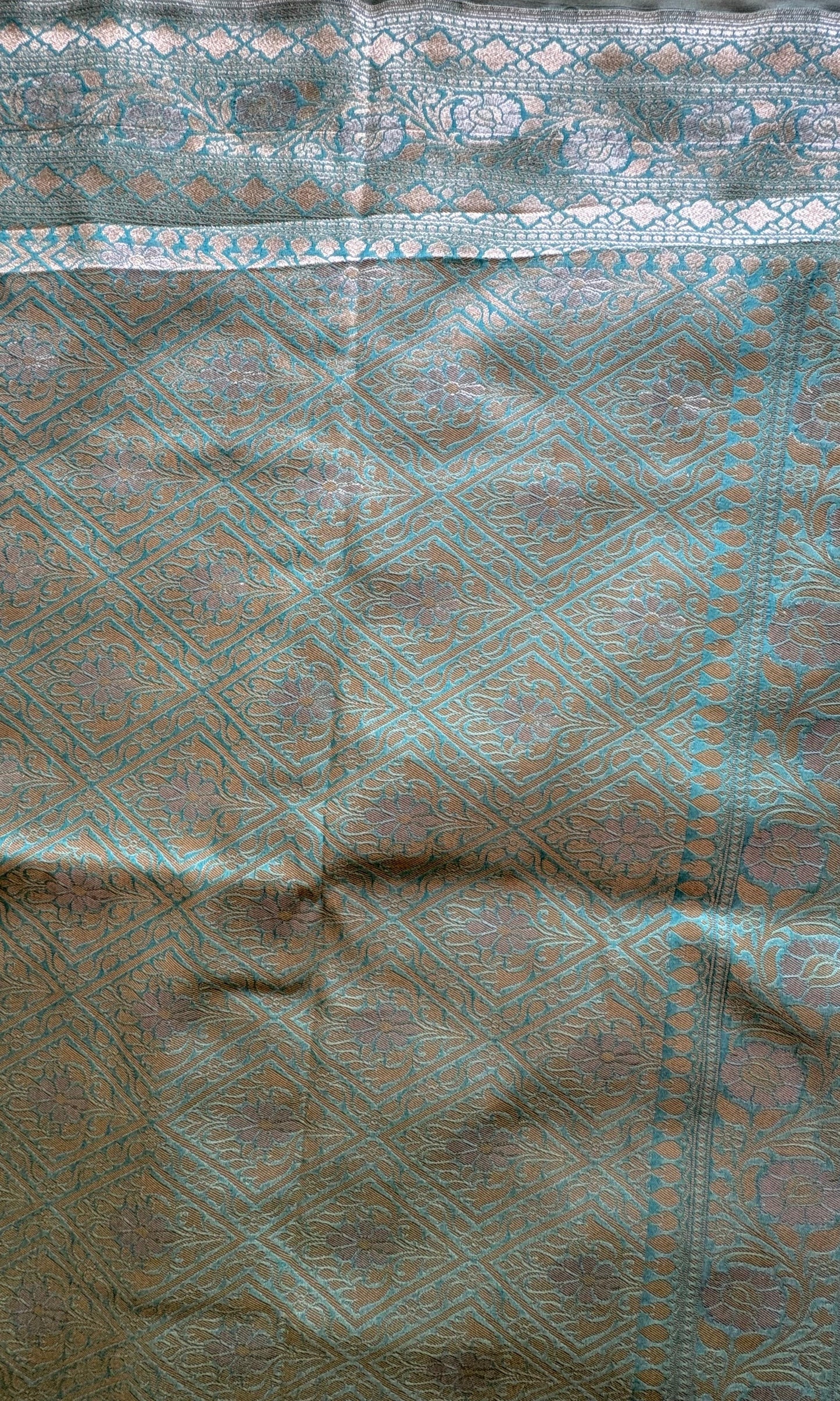 Blue Silk Saree