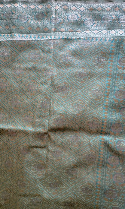 Blue Silk Saree