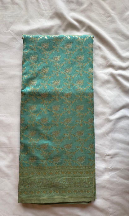 Blue Silk Saree