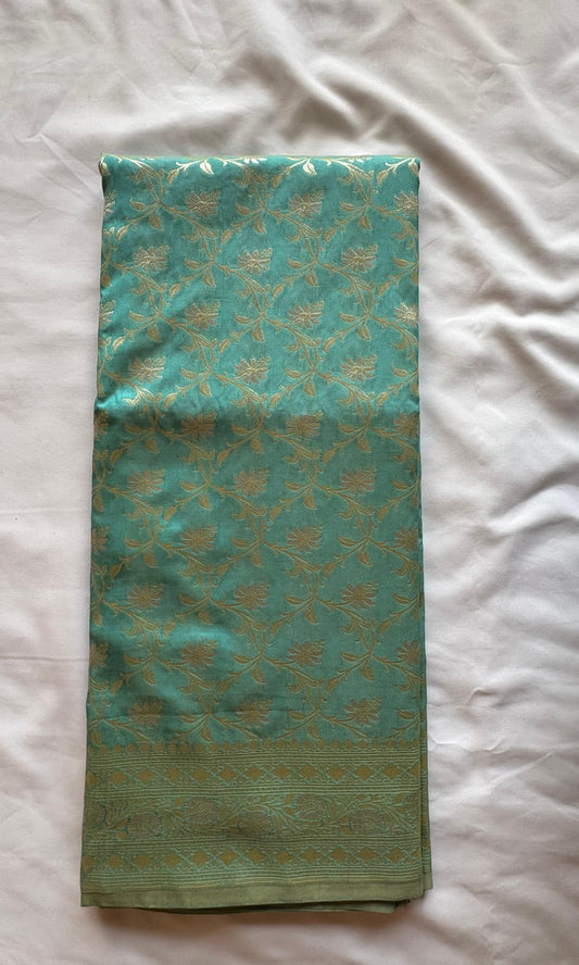 Blue Silk Saree
