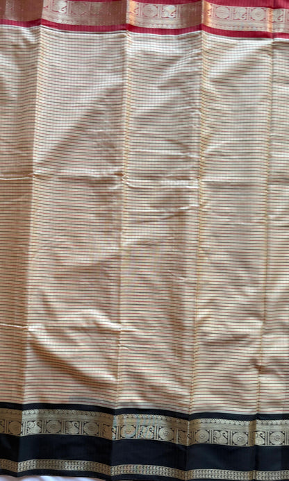 Off White Saree