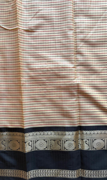 Off White Saree