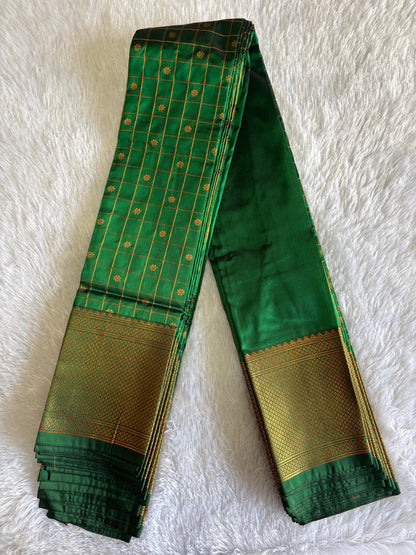 peacock Green Kalanjali Paithani