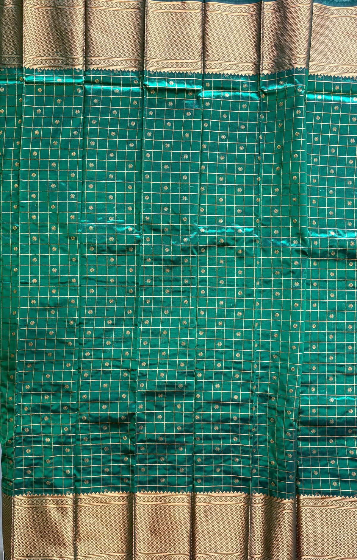 peacock Green Kalanjali Paithani